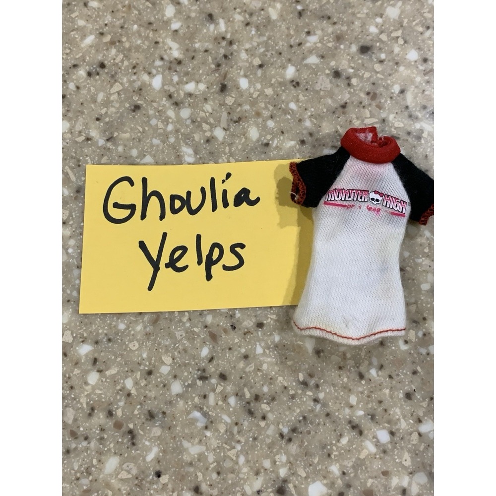 Monster High Ghoulia Yelps Physical Deaducation Shirt Top Only